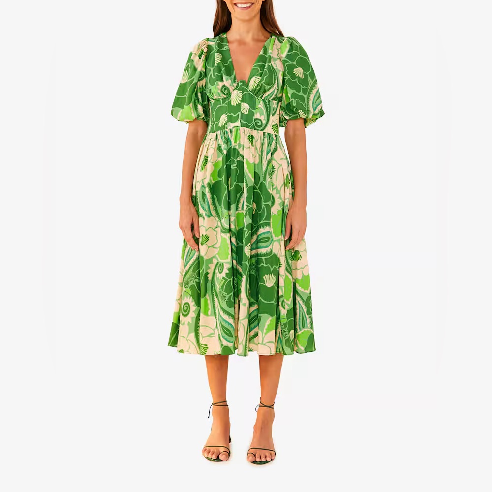 NWT Farm Rio Midi Dress